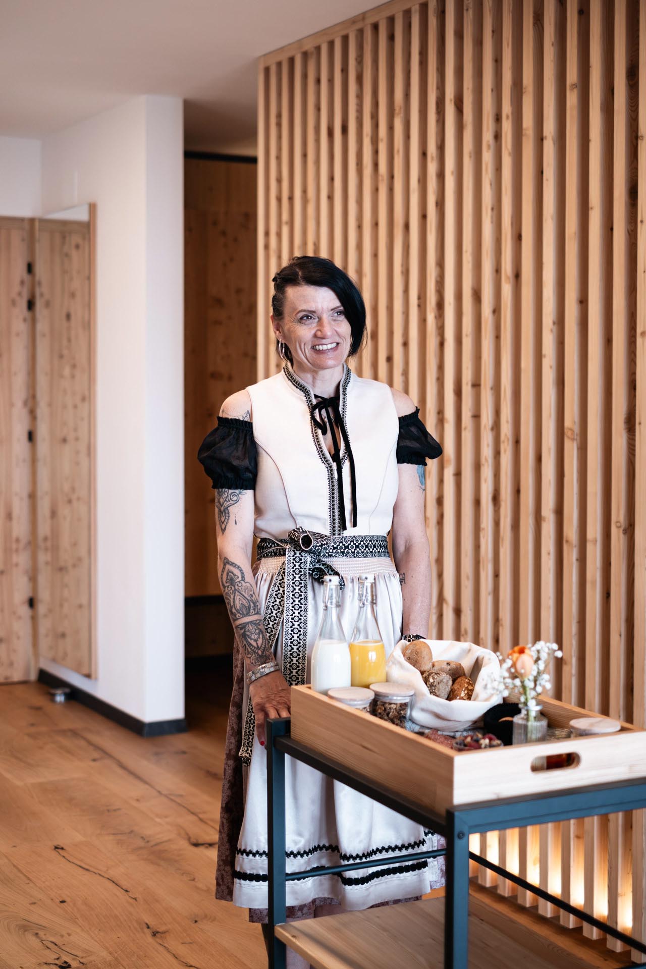 Gastgeberin Karin vom Kohlbrennerhof