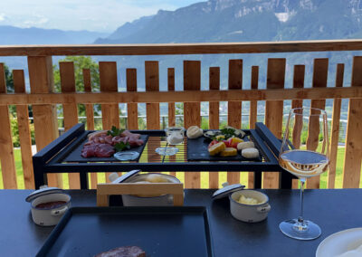 Grillabend im Urlaub in den Ferienwohnungen vom Kohlbrennerhof